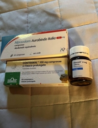 Oxycontin, Tramal, Xanax, Rivotril, Lexaurin,