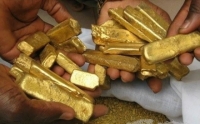 Gold, Gold bars, Gold dust, 